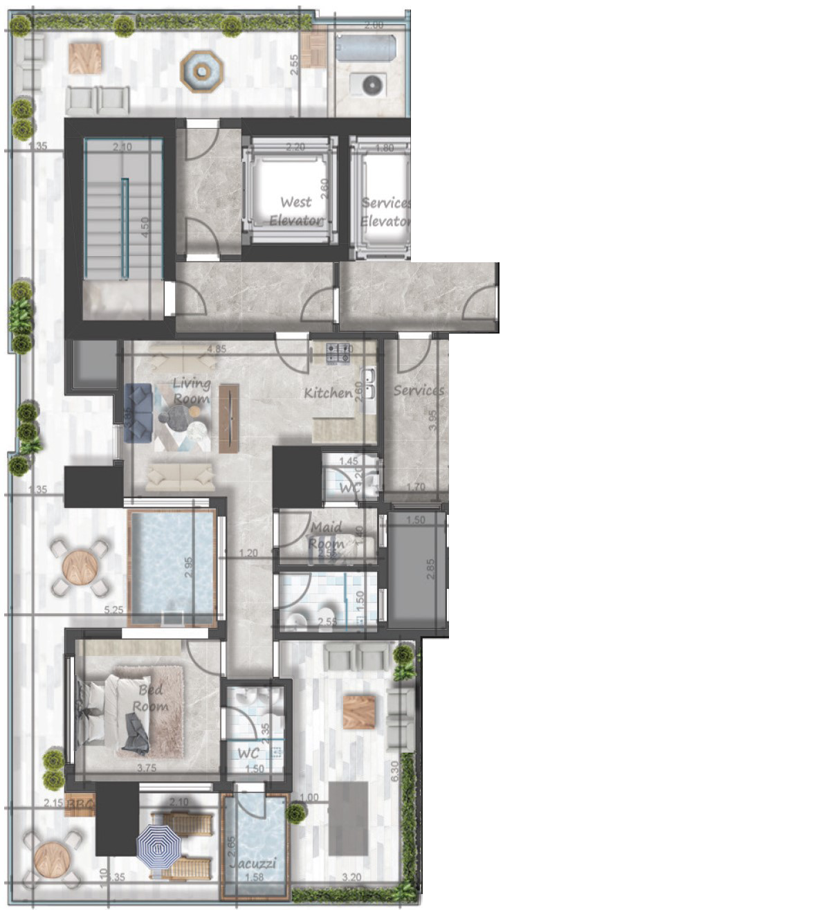 Apartment, 4-B